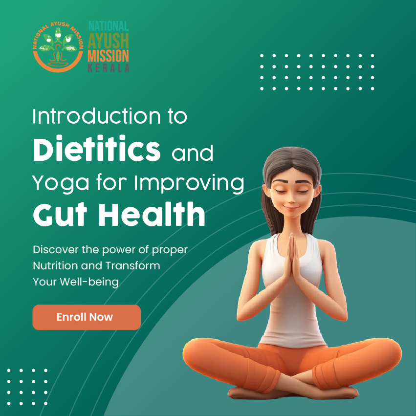 Introduction to Dietitics and Yoga for Improving Gut Health